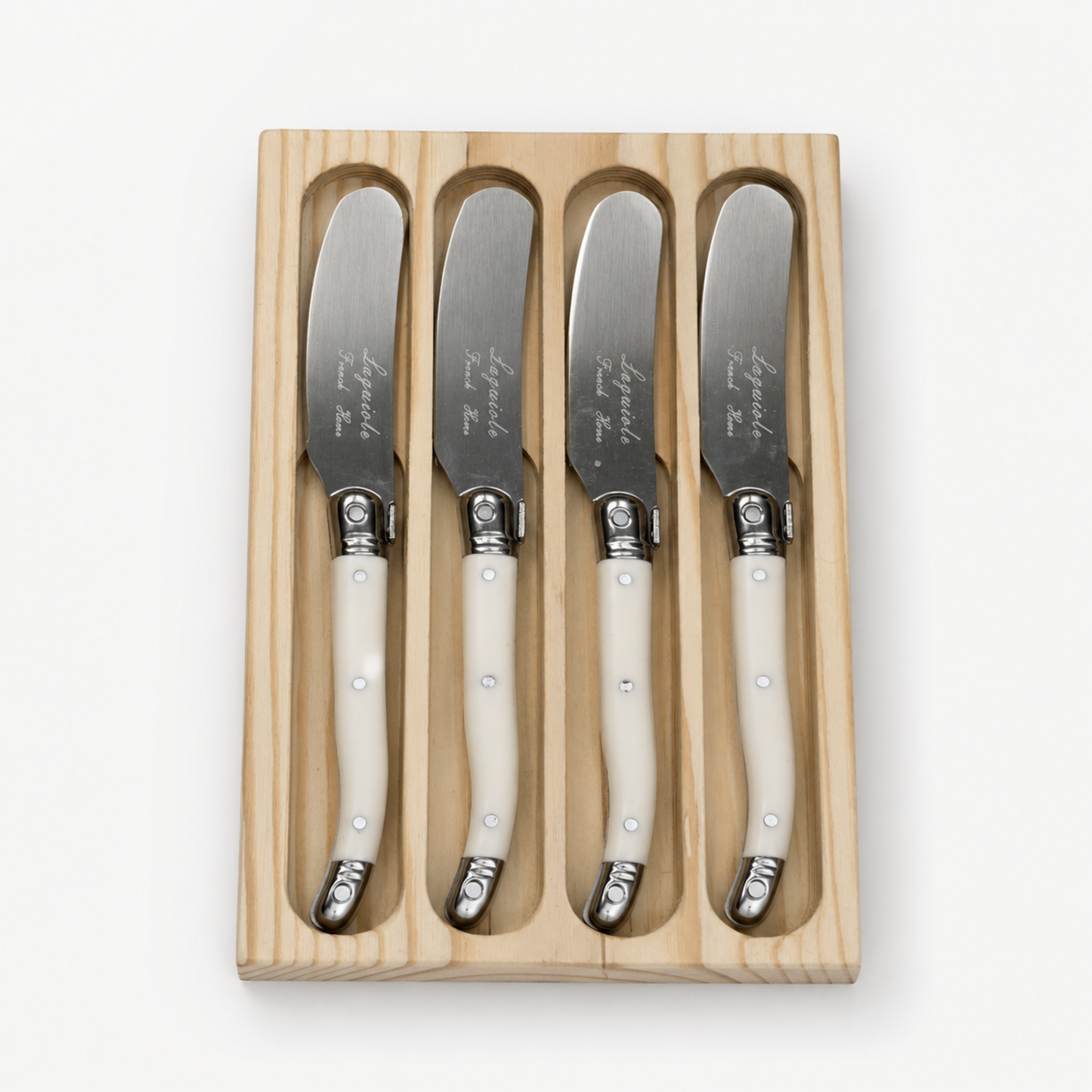 FOUR-PIECE CHEESE SPREADER SET