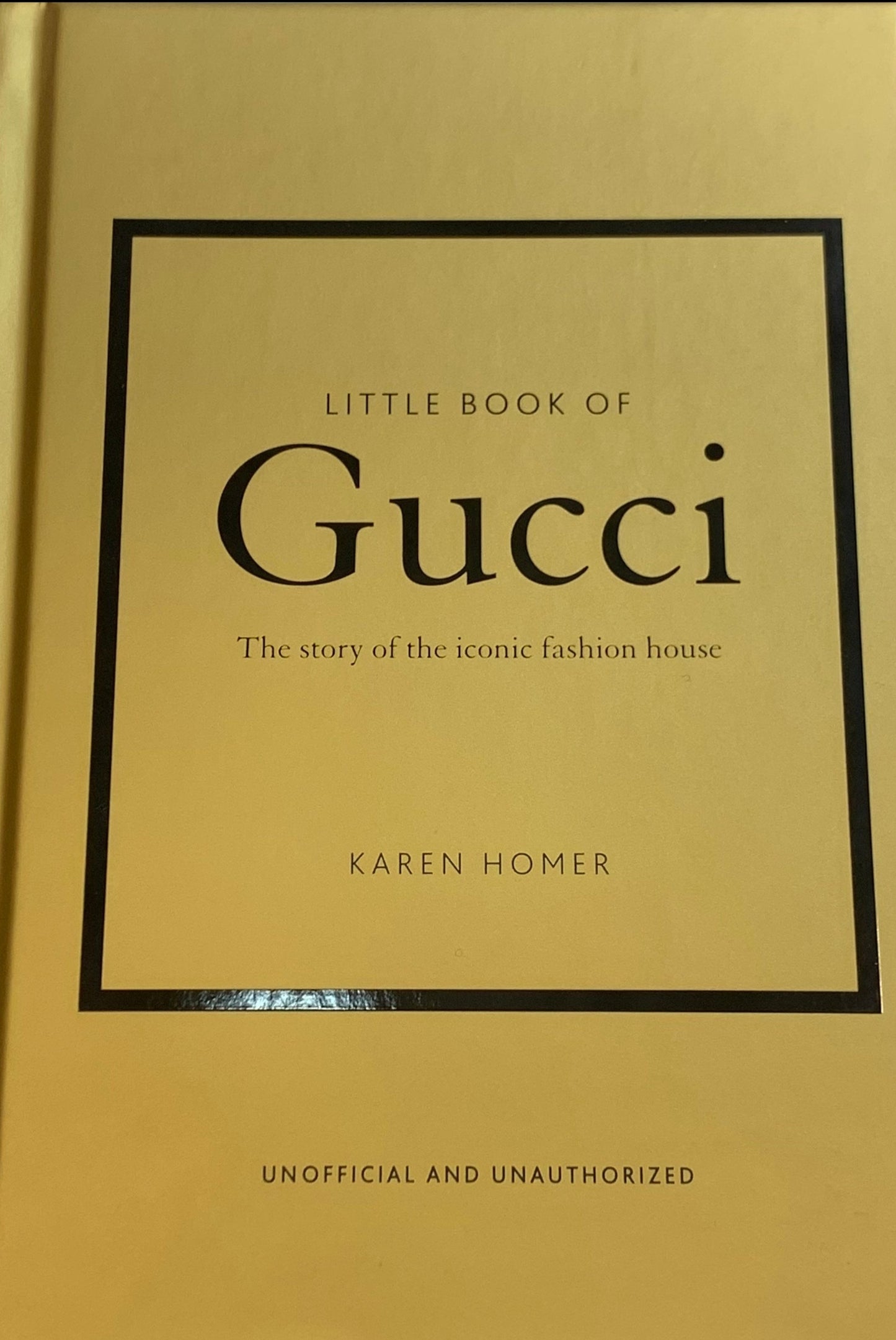 LITTLE BOOK OF GUCCI