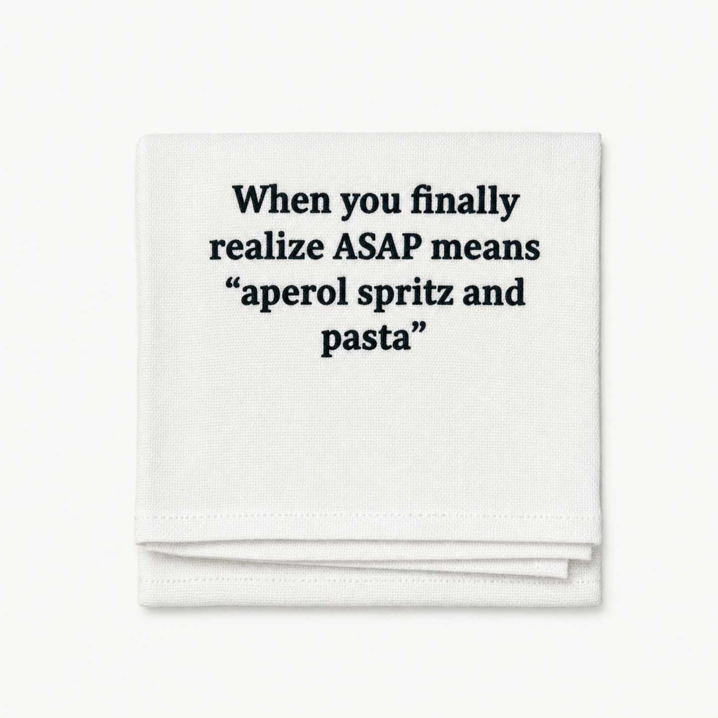 ASAP APEROL SPRITZ AND PASTA TEA TOWEL
