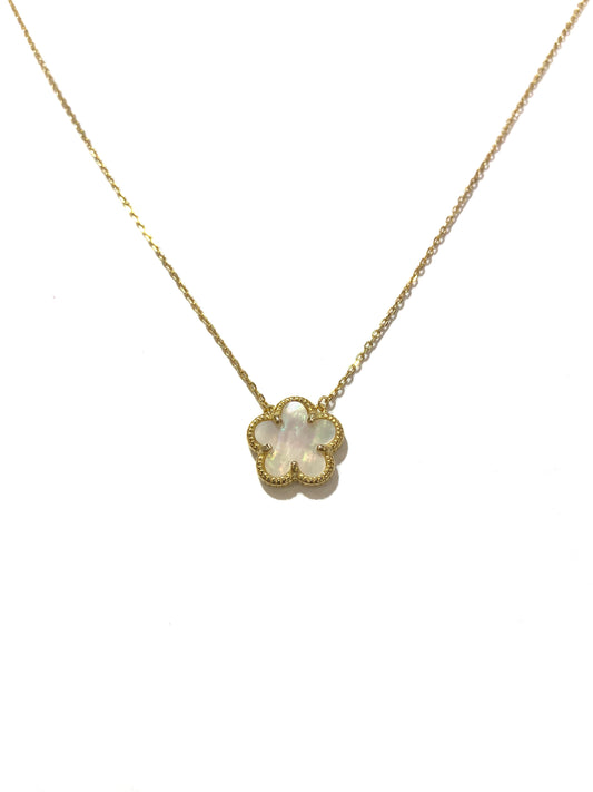 White Clover Necklace