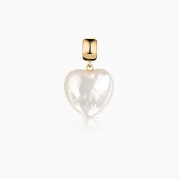 SMOOTH HEART CHARM