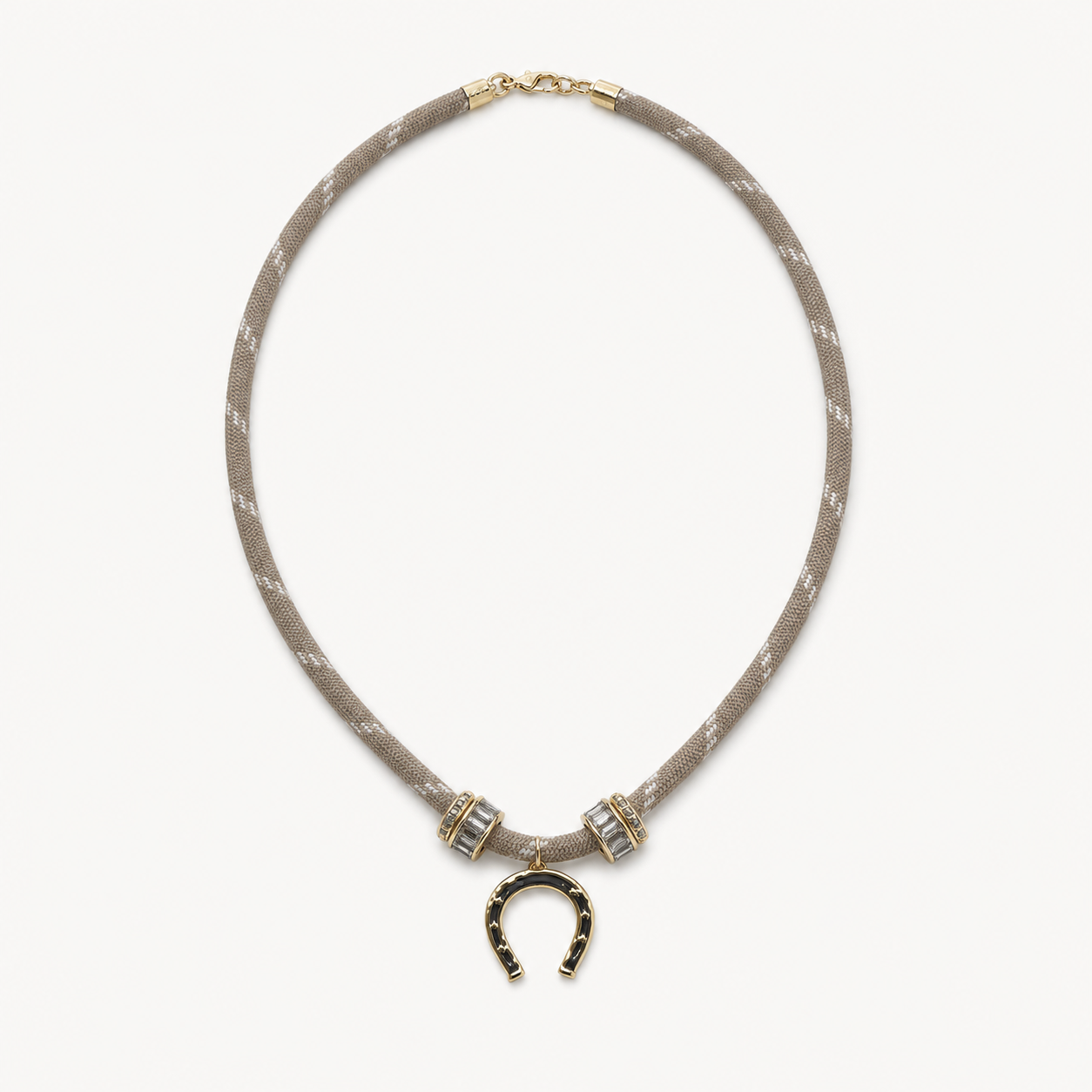 HORSESHOE CORD NECKLACE