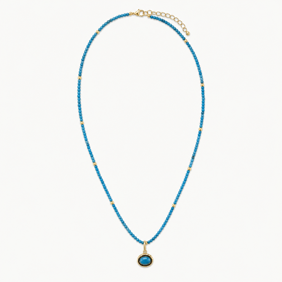 TURQUOISE BEAD NECKLACE