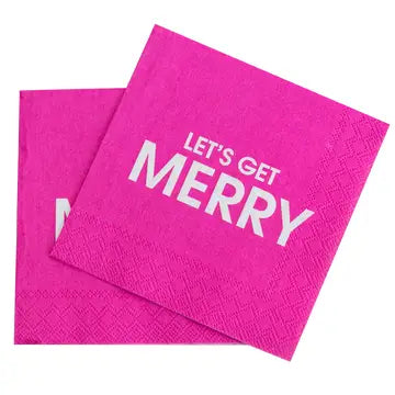 COLORFUL SAYING NAPKINS