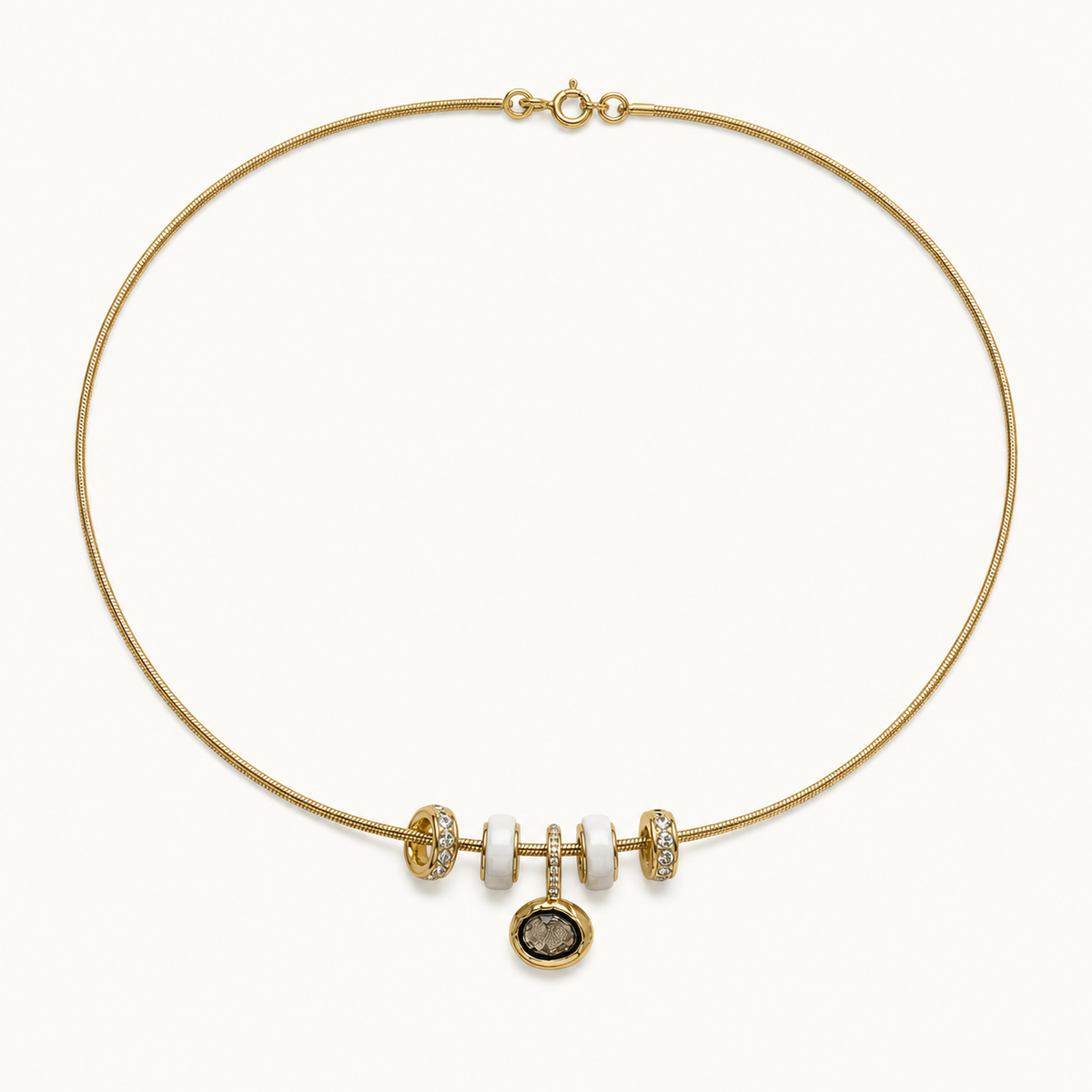 GOLD CHOKER NECKLACE