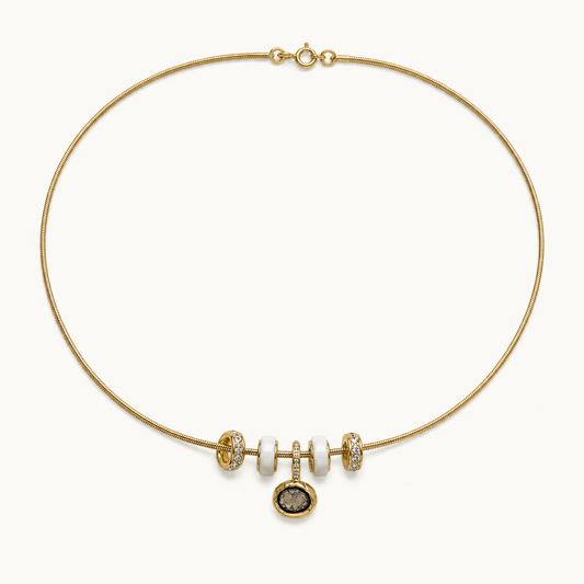 GOLD CHOKER NECKLACE
