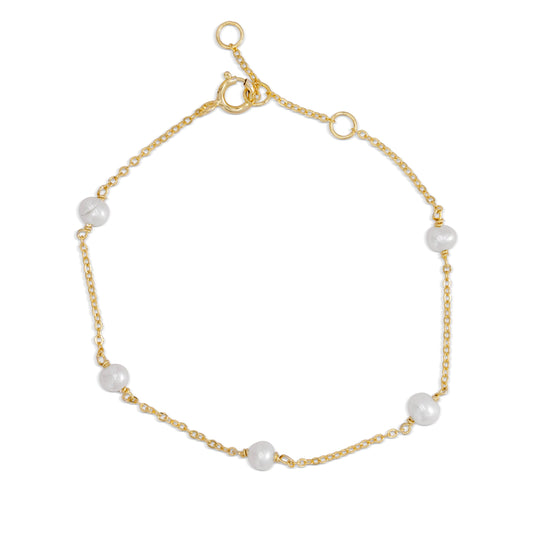 RACHEL PEARL STATION BRACELET