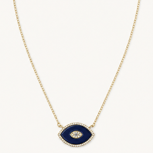 PIP LARGE BLUE EVIL EYE NECKLACE