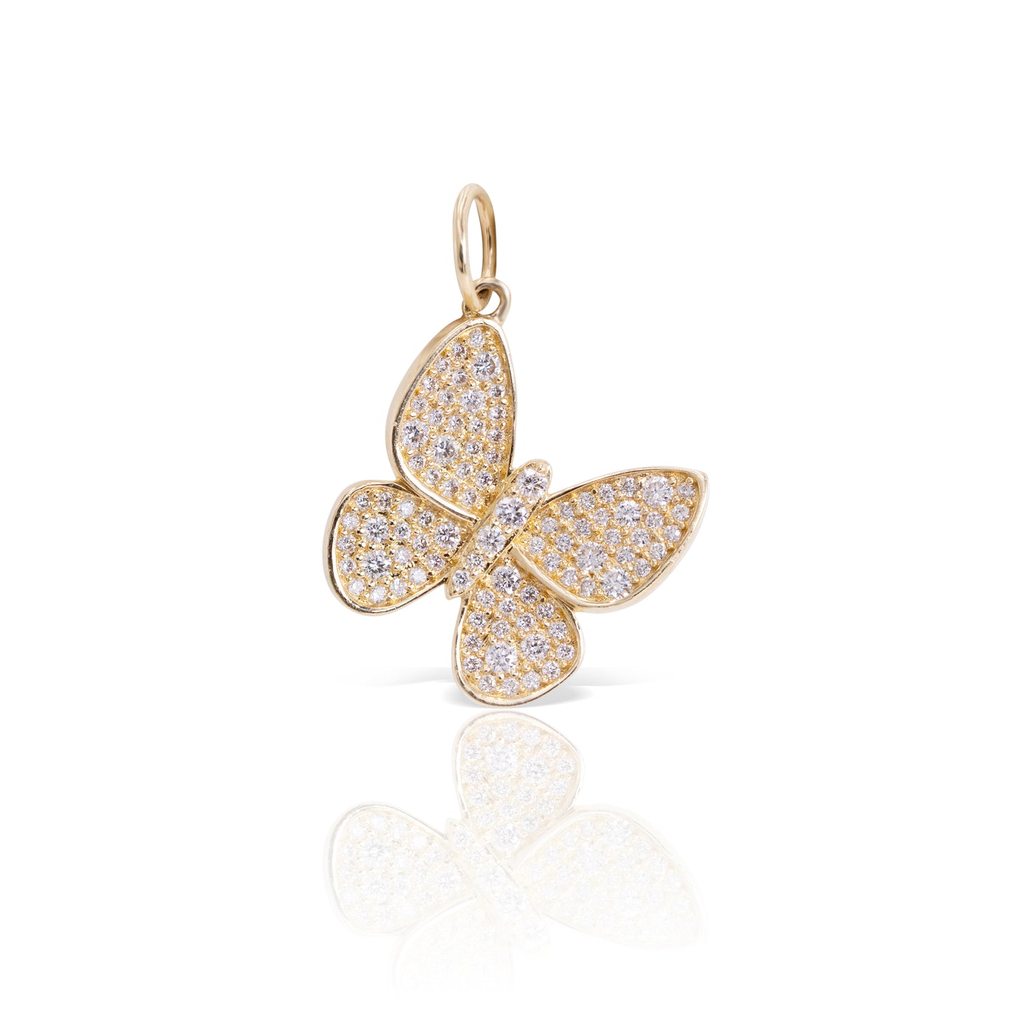 DIAMOND BUTTERFLY CHARM