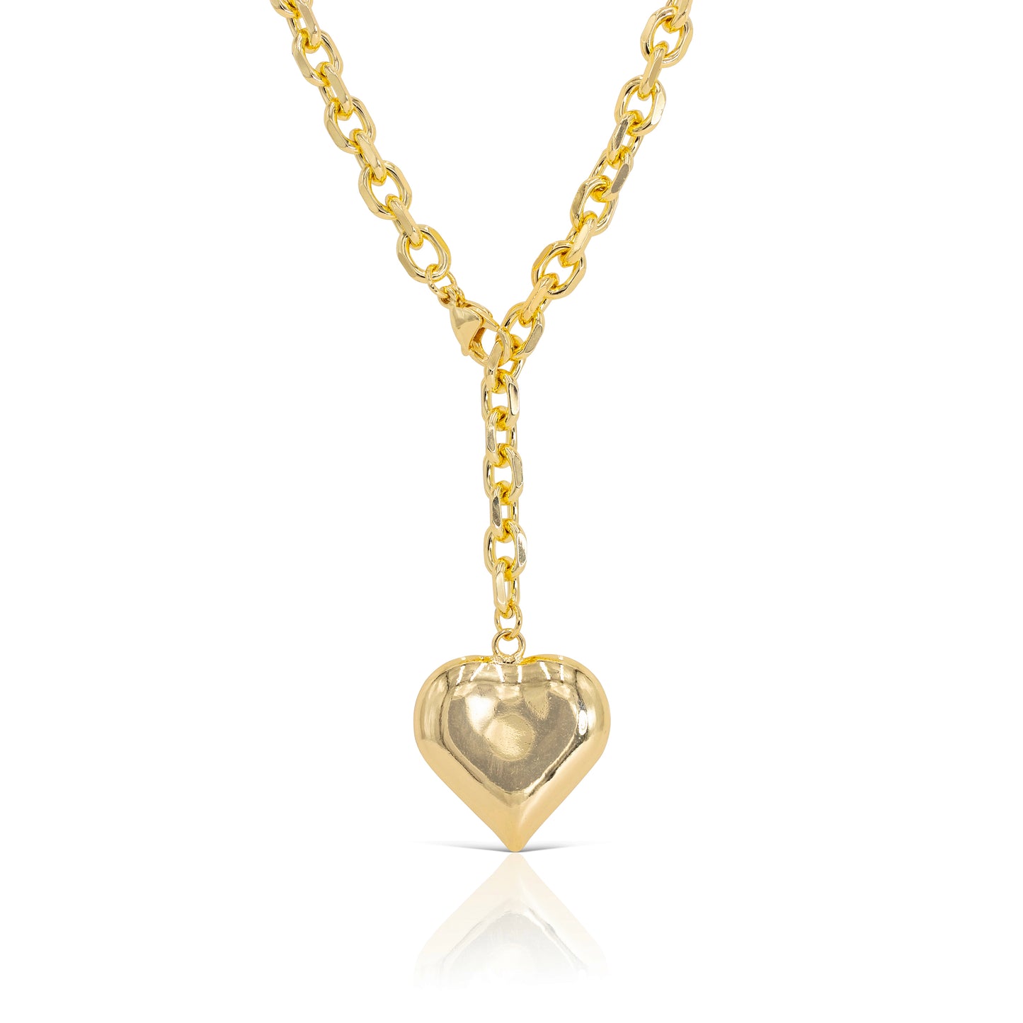 LUCY LONG HEART NECKLACE