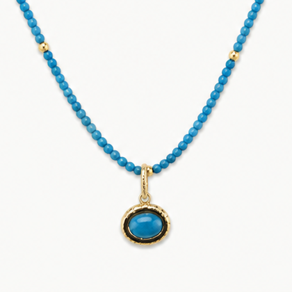 TURQUOISE BEAD NECKLACE