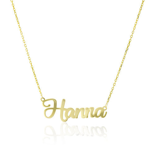 Script Name Necklace