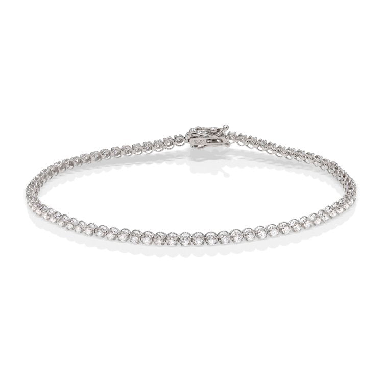 18K Diamond Tennis Bracelet